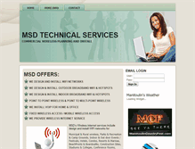 Tablet Screenshot of msdcorp.com